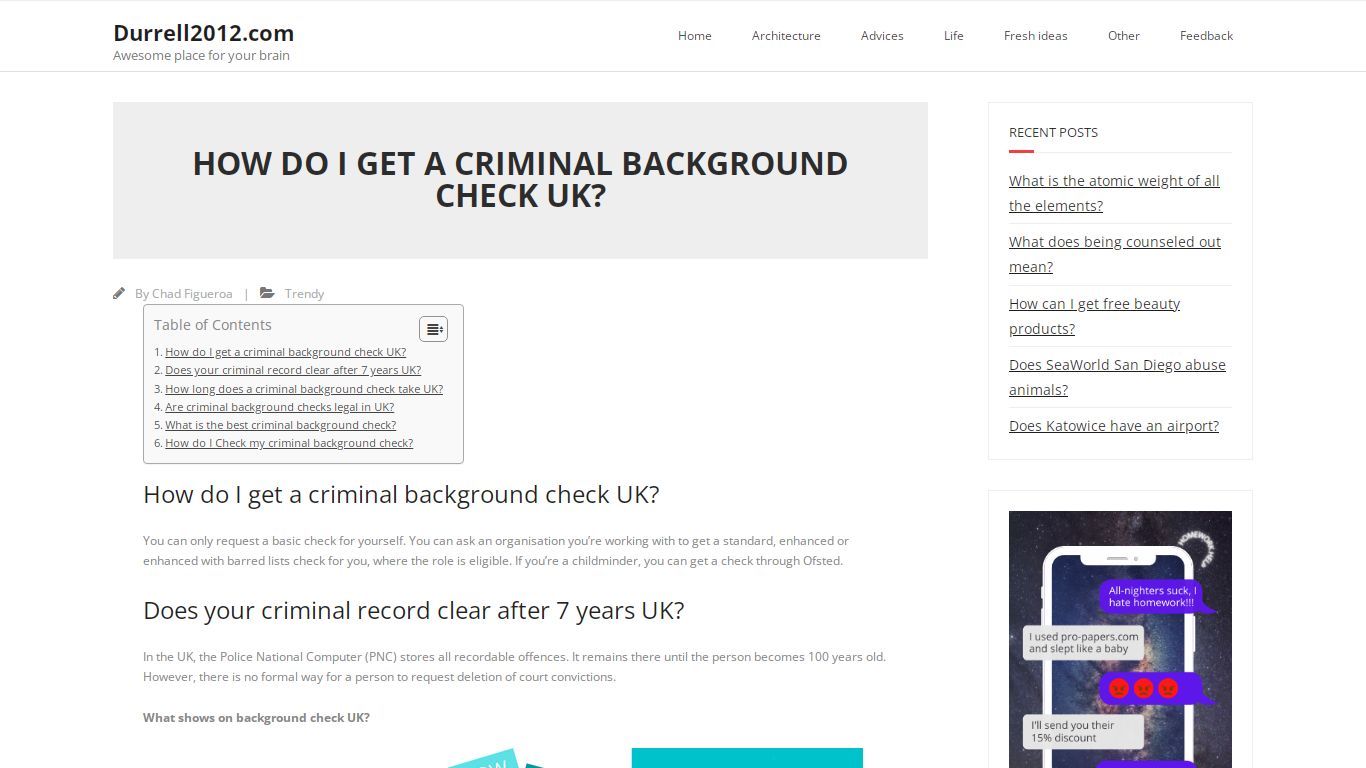 How do I get a criminal background check UK? – Durrell2012.com